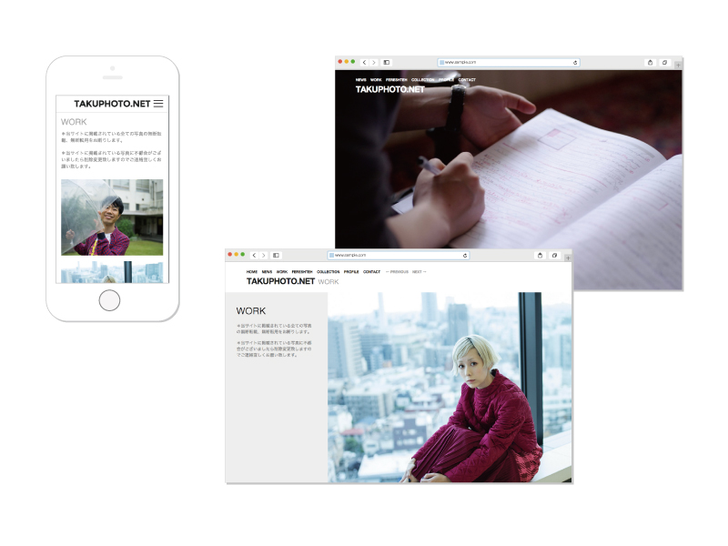 フォトグラファー須田卓馬 ロゴ・Webサイト